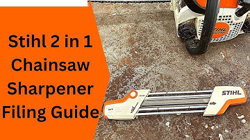 Stihl 2 in 1 Chainsaw Sharpener Filing Guide