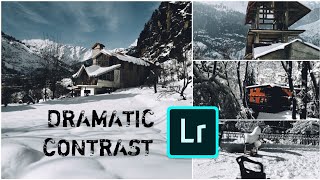 Lightroom DRAMATIC CONTRAST | LIGHTROOM PRESETS |FREE DOWNLOAD   |#lightroommobilepresetfreedownload screenshot 5