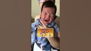 Golden Kpop Demon Hunters but it is my Baby Cries