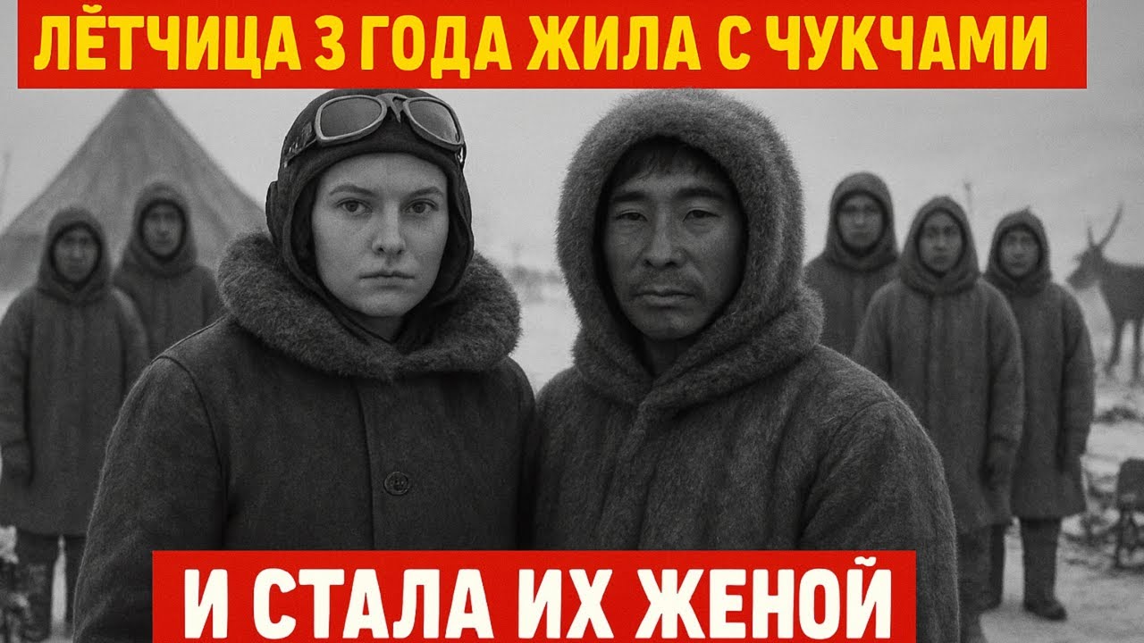 СОВЕТСКАЯ ЛЁТЧИЦА 3 ГОДА ЖИЛА С ЧУКЧАМИ  Невероятная история СССР