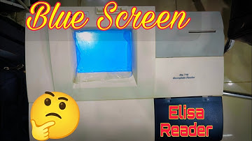 Elisa Reader Blue Screen | Rayto Microplate Reader Software not Working fixed #software #bluescreen