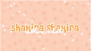 Shakira Roblox Edit