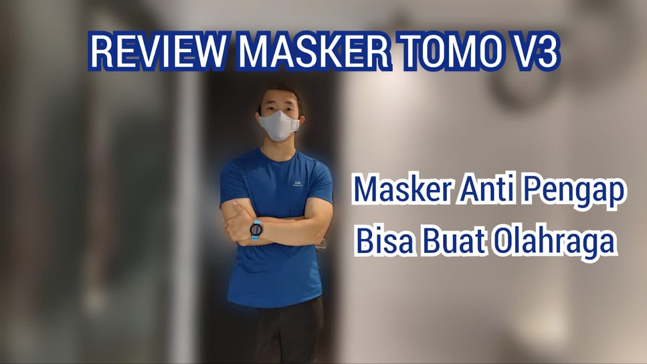 Review Masker Tomo V3 | Masker Anti Pengap 