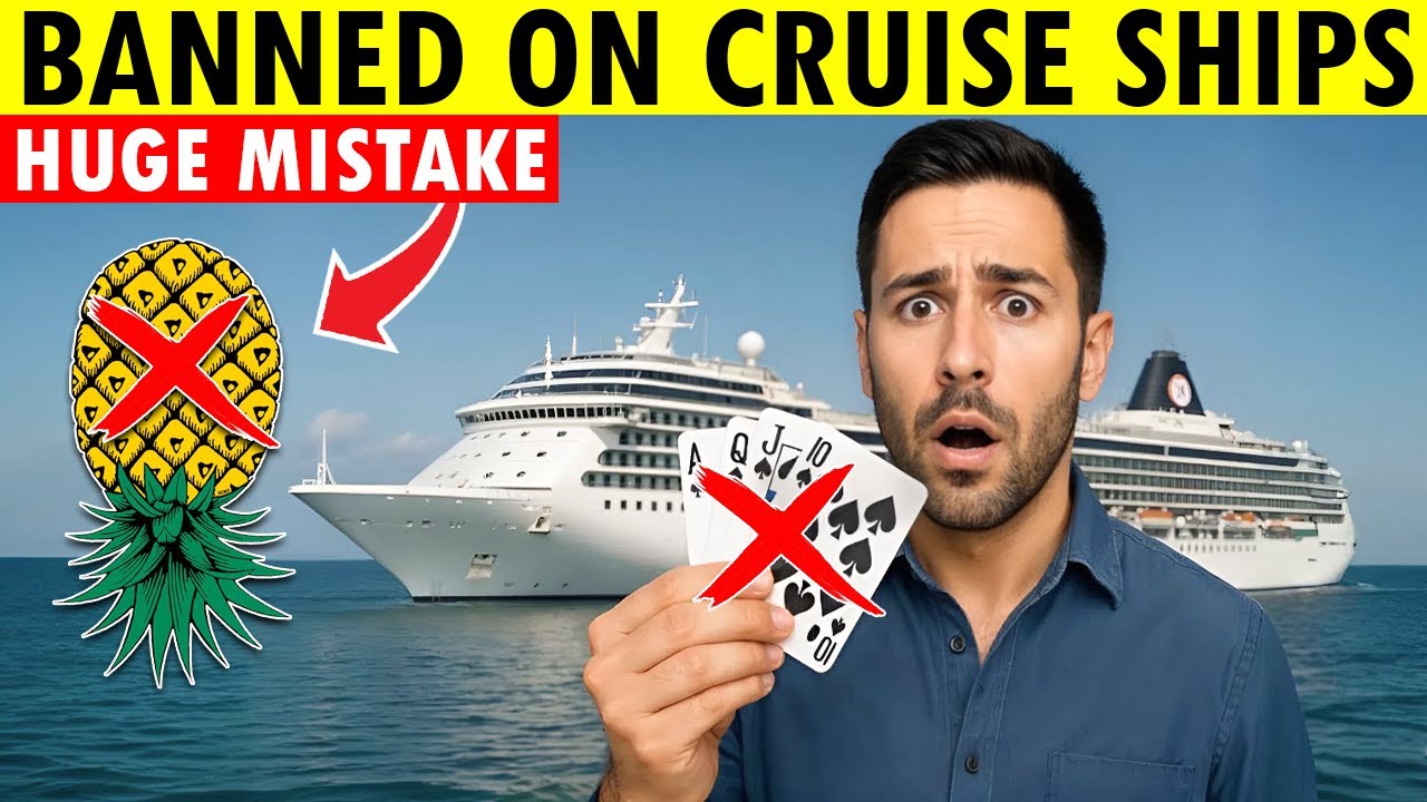 11 NEW Things that Are BANNED on Cruise Ships in 2025