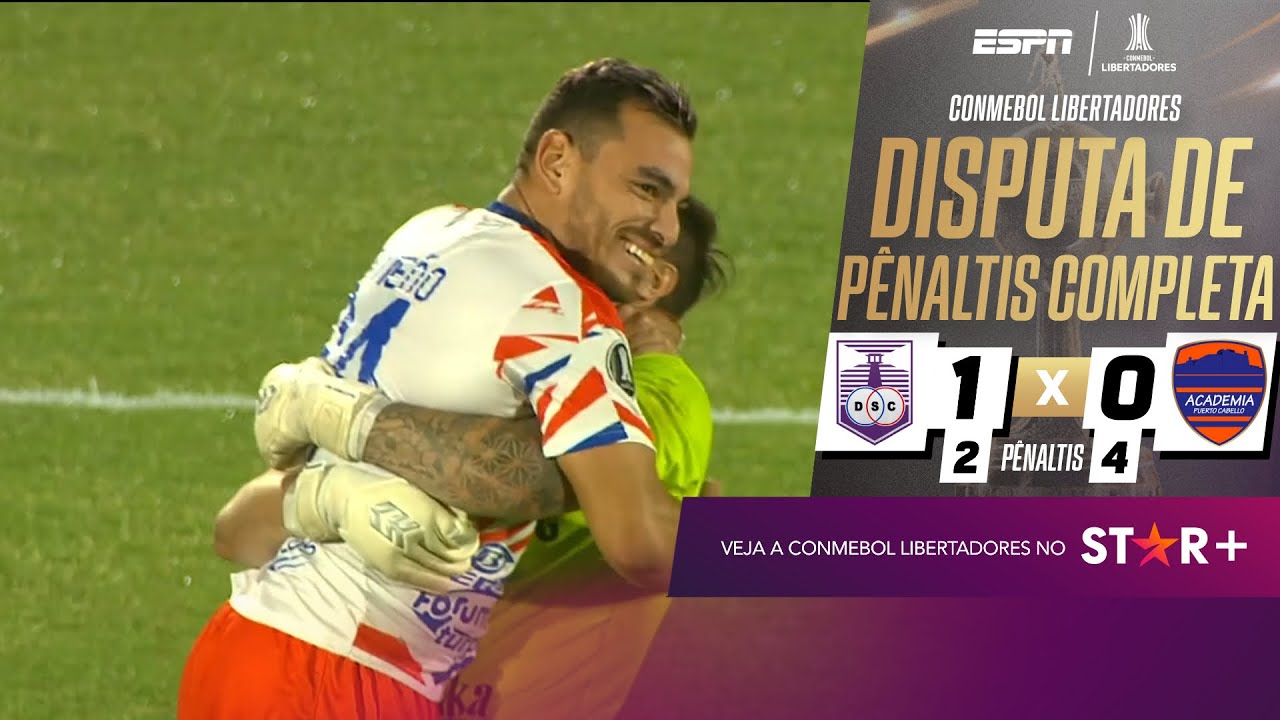 DISPUTA DE PÊNALTIS COMPLETA NA LIBERTADORES! | Defensor 1 (2) x (4) 0 Puerto Cabello