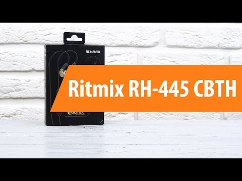Распаковка наушников Ritmix RH-445 CBTH / Unboxing Ritmix RH-445 CBTH
