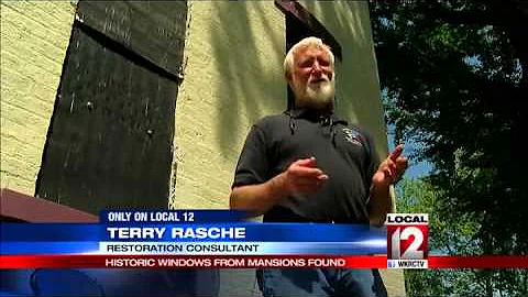 Historic windows from mansion found