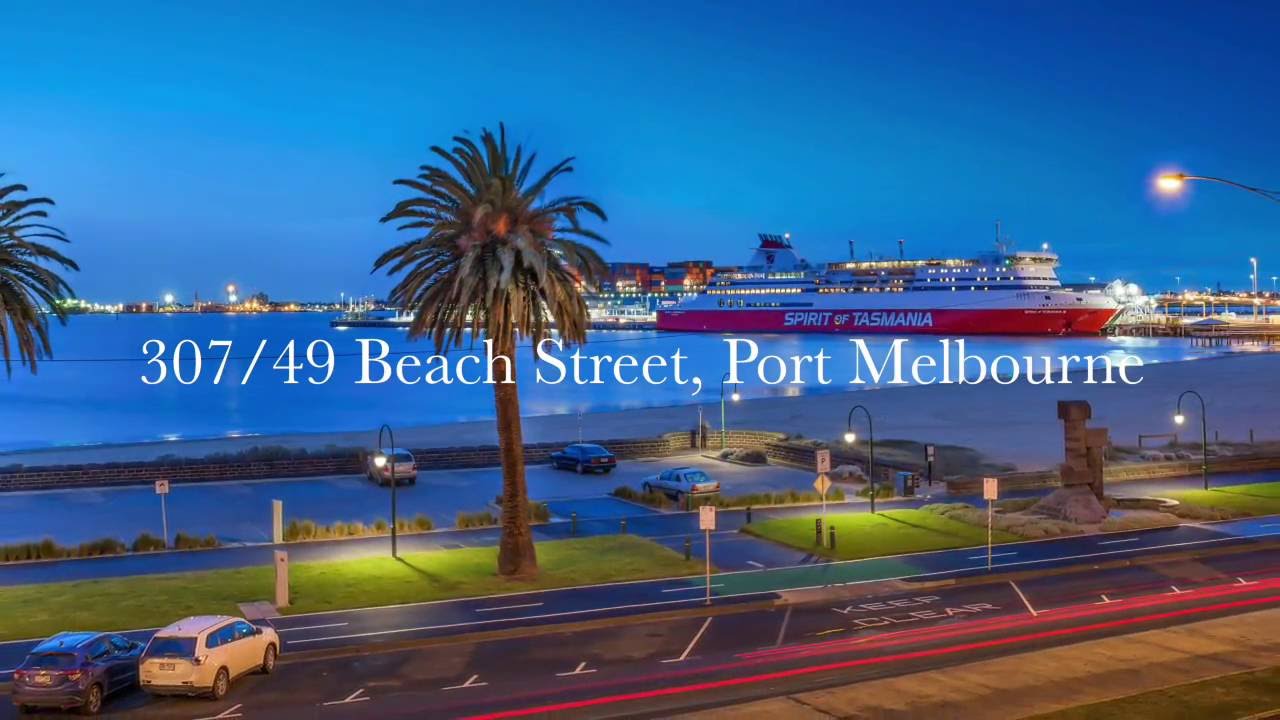 Property 307/49 Beach Street, Port Melbourne AUCTION Barry Plant Real Estate Docklands YouTube
