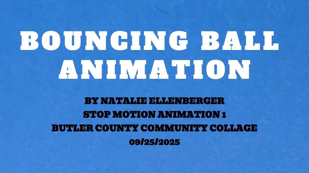 Bouncing Ball Animation - YouTube