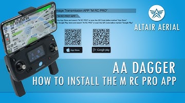 Altair Aerial Dagger | How to Install the M RC Pro App