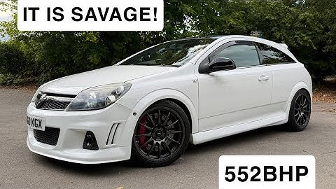 THIS 552BHP MODIFIED ASTRA VXR IS ANGRY *FLAT FOOT SHIFT*