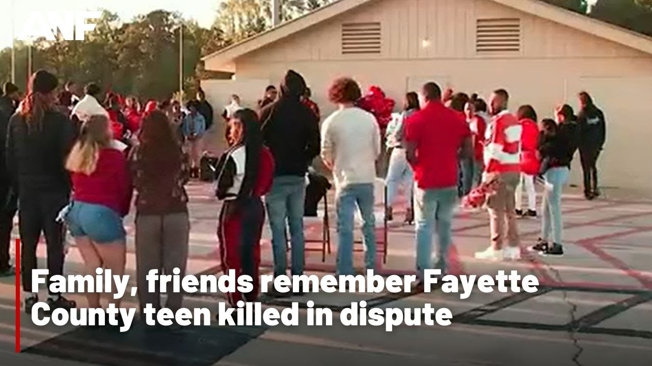 Family, friends remember Fayette County teen killed in dispute - YouTube