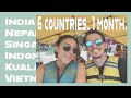Our First Trip Together! 6 Countries in ONE Month.