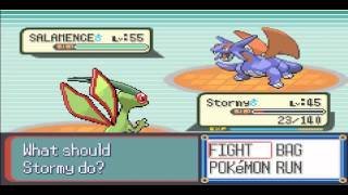 Pokemon Ruby Version Walkthrough-Part 18-Battle against Leader Drake{Elite Four}