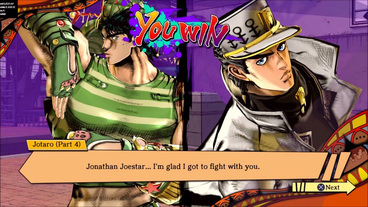 JJBA: EOH - Jonathan Meeting His Descendants