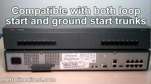 Avaya IP500 Analog Trunk 16