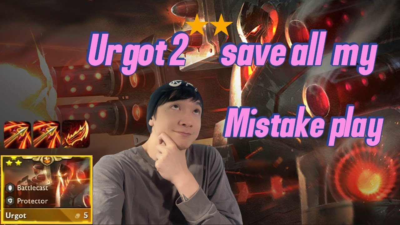 TFT Set 14.5 - Urgot 2 Save all my mistake play!!!! (Road to Emerald)