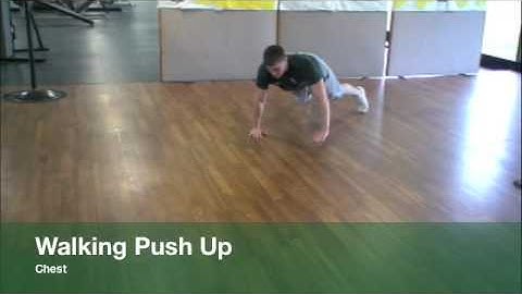 Walking Push Ups