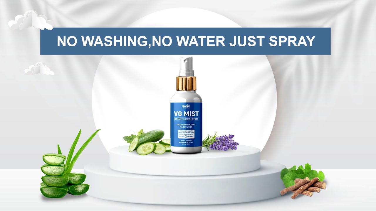 VG MIST - Natural Intimate Hygiene Spray for Women (50 ml