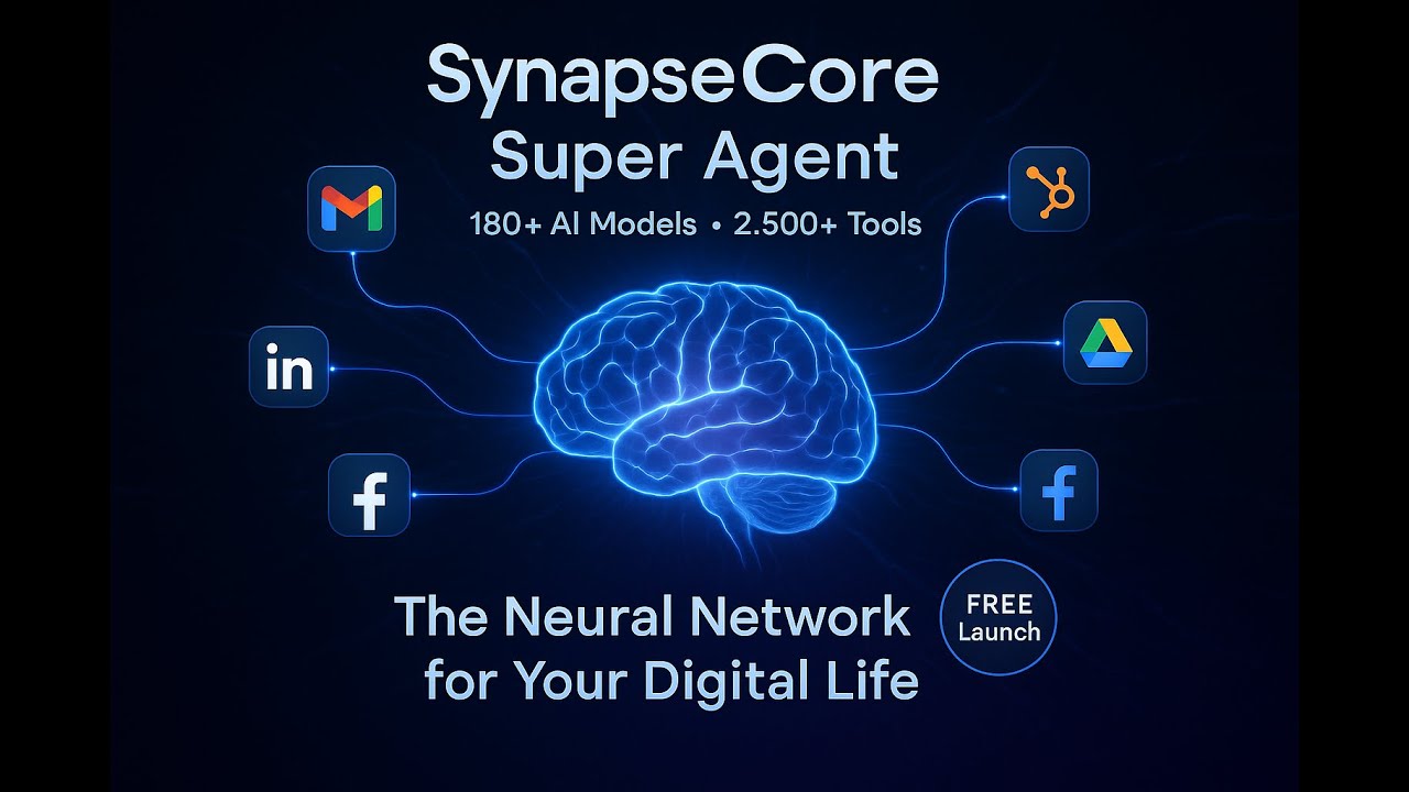 🚨 LAUNCH DAY: SynapseCore Super Agent - The Most Powerful AI Platform ...