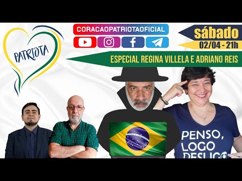 Coração Patriota | Edição Especial: Regina Villela e Adriano Reis