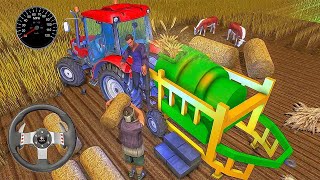 Heavy Duty Farm Tractor Driving - Thresher Machine । Android Gameplay screenshot 3