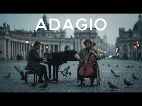 11 Emotional Adagio Cello, Violin & Piano Masterpieces | Beautiful Classical Music for Relaxation