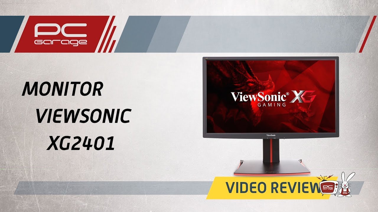 PC Garage - Video Review Monitor LED ViewSonic Gaming XG2401 - YouTube