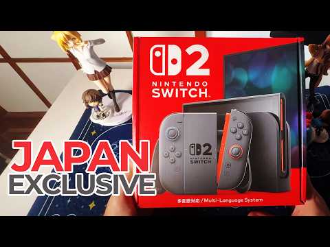 Japan's RAREST Nintendo Switch 2 | Unboxing - YouTube