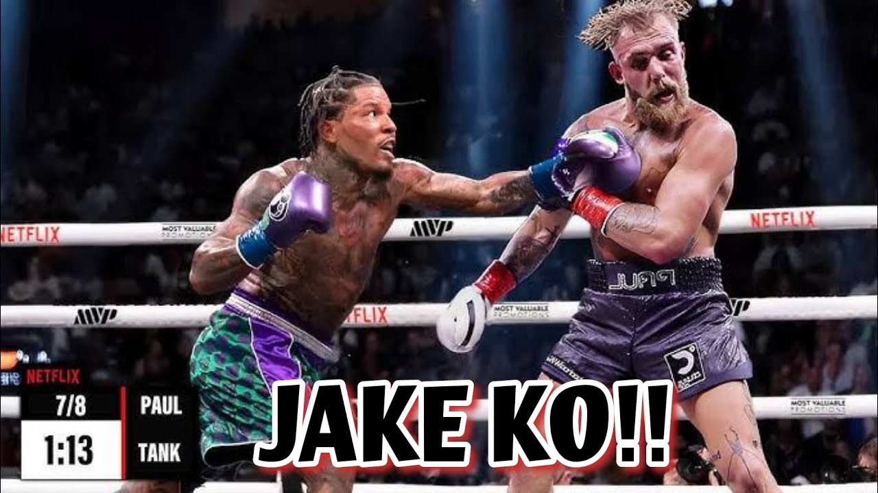 Jake Paul vs Gervonta Davis | Full Fight Boxing Highlights | Tank Explosive Change