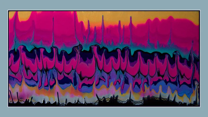 #9044 Tilting Shimmering Layers Of Colourarte Colo...