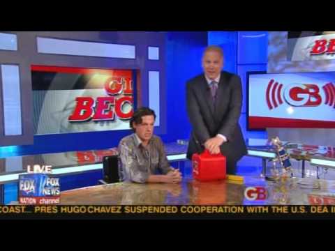 Glenn Beck Pours "Gas" On Guest Over Spending - Obama why don't you just set us on fire