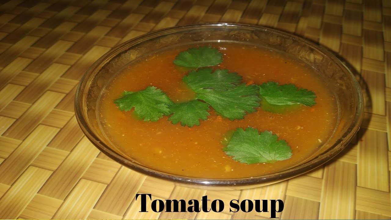 Tomato soup for winter / cold YouTube