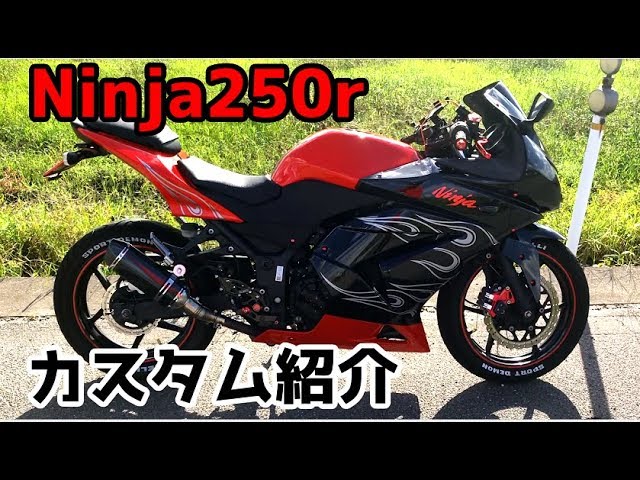 福山市　瀬戸町　カワサキ ニンジャ250R EX250K 才谷屋 Ninja250 ライト カウルKIT 実働 書類付き 吹け上がり良好 通勤 通学 カスタム バイクデビューにも カワサキ ニンジャ250R EX250K 才谷屋 Ninja250 ライト カウルKIT 実働