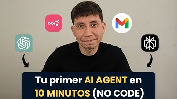 Crea tu primer Agente de IA en 10 minutos (sin programar!)