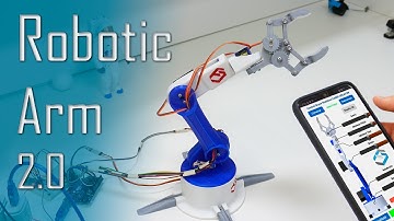 Brazo robótico con Arduino - Smartphone Control