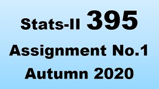 AIOU Code 395 Solved Assignment No.1 Autumn 2020