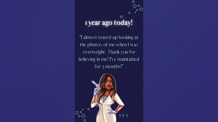 Look at these #results! 👏🏾✨ #weightlossjourney #medspa #weightloss #nursepractitioner