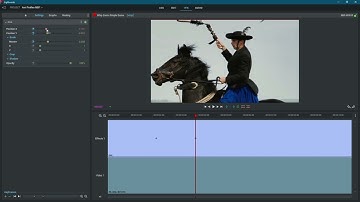 Lightworks DVE: Smooth Zoom-in - Hold - Zoom-out to the Cha Cha