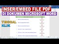 2 Cara Mudah Menyisipkan File PDF ke Dalam Dokumen Microsoft Word