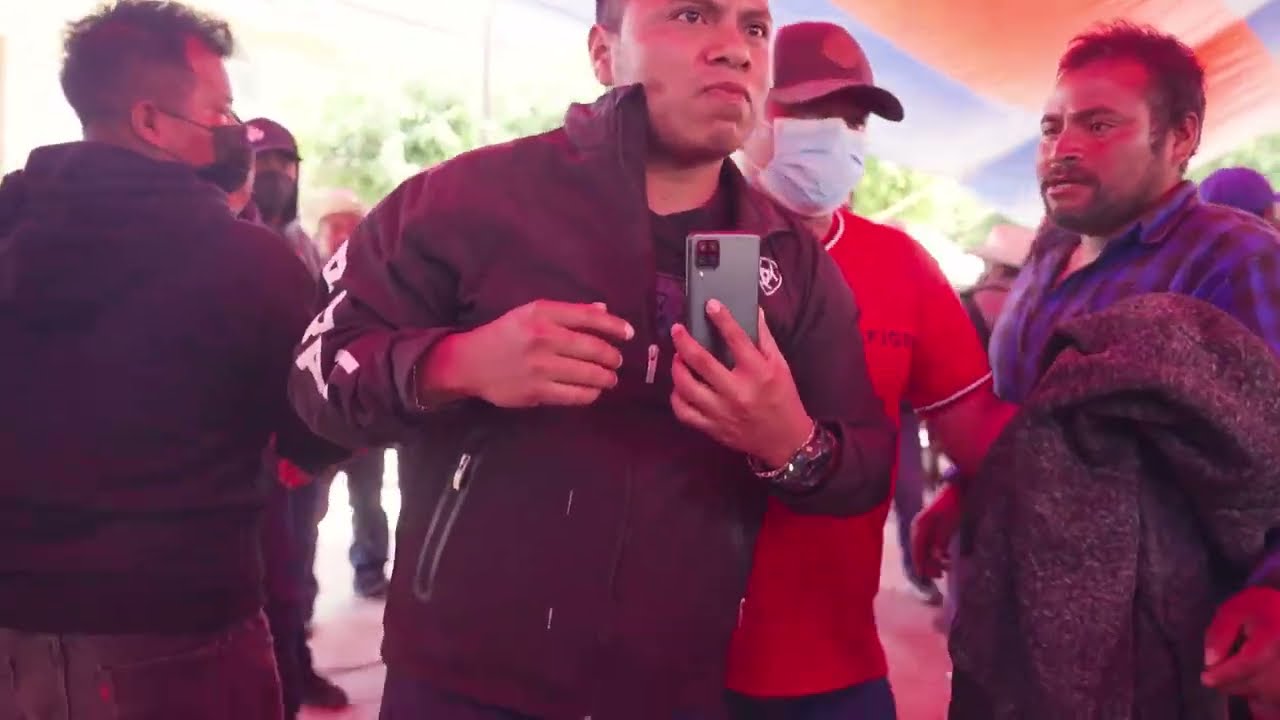 UNO DE LOS MOMENTOS MAS INTENSO  CON LA GENTE DE SAN MIGUEL