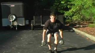 Como hacer Dumbbells split clean