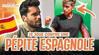 2ème tour contre un gros potentiel du tennis espagnol !