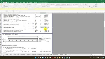 file excel kiểm toán dầm I 33 DUL theo TCVN 11823-2017 /có cả Kiểm toán bản mặt cầu /Đầy đủ,mới nhất