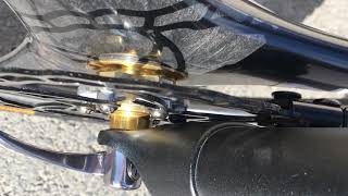 Specialized Hard Rock (2010) with Spin Trispoke from 1999 with disc brake
