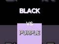 Black vs purple black purple blackvspurple blackandpurple gift kids cute beautiful