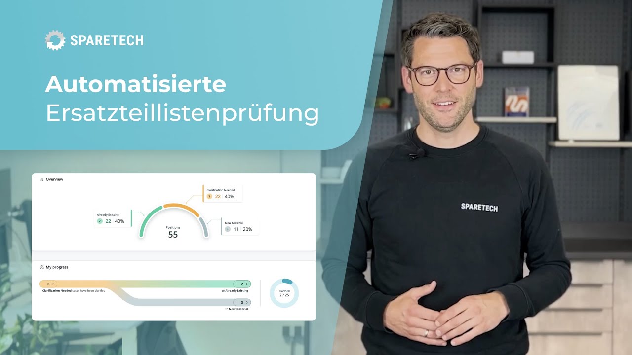 Sparetech Automatisierte Ersatzteillistenprüfung von SPARETECH: Direkte ...
