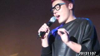 20131107 신세계경기점 - 휘성(wheesung)_ 7 가로수그늘아래서면(이문세)