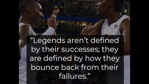 Mamba Mondays | Legends Are Defined By How They Bounce Back From Failure