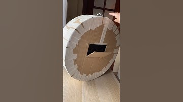 Cómo hacer una piñata con cartón reciclado en forma de tambor para fiestas y cumpleaños #hechoamano